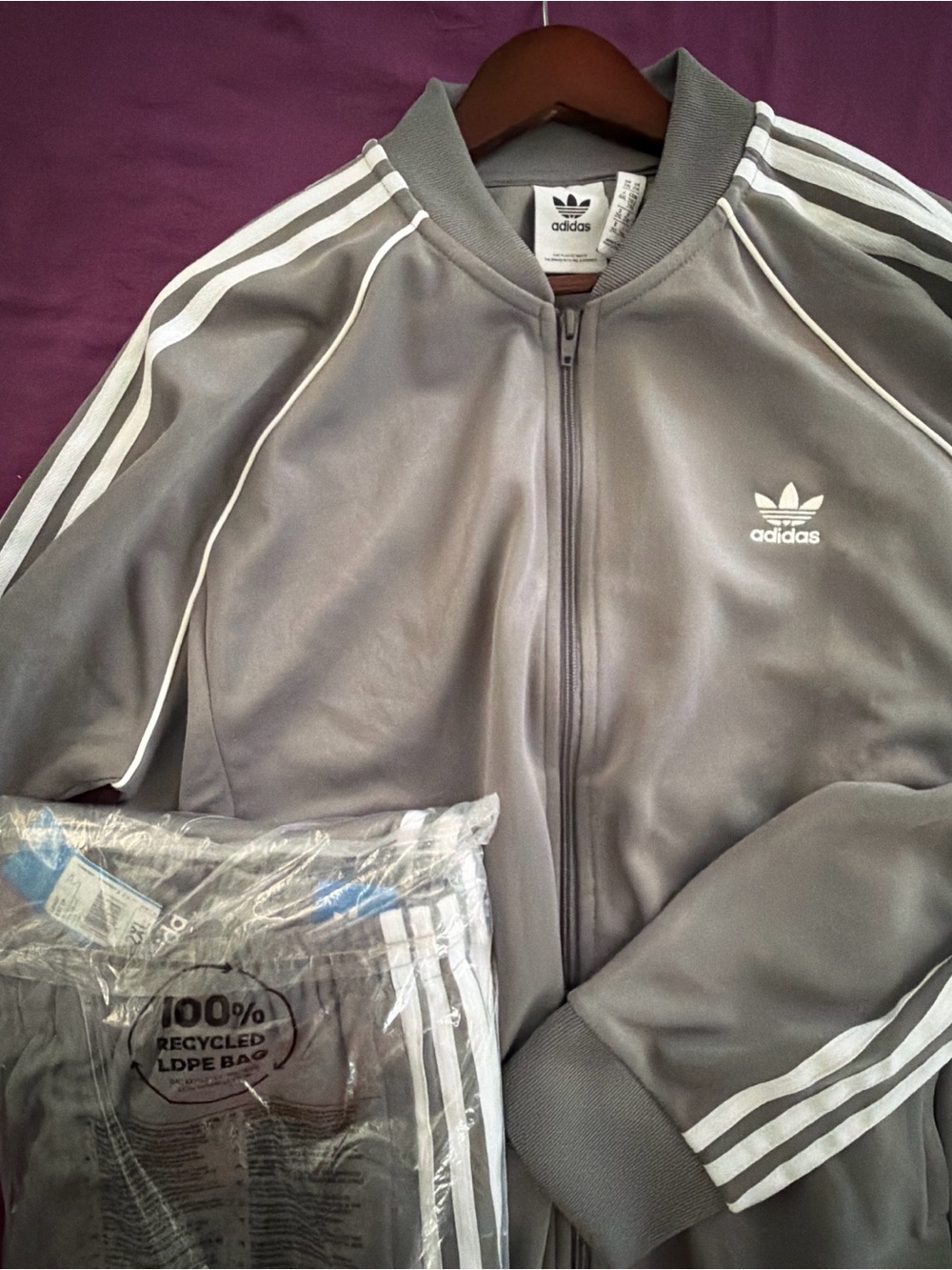 adidas Originals Tracksuit Retro Superstar Logo Classic Full Set Men Size 2XL - Picture 8 of 14